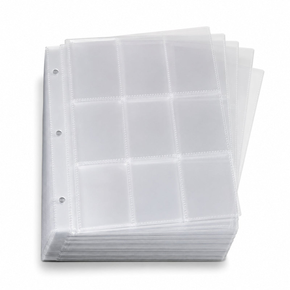 Ring Binder Card Pages 50 Pack