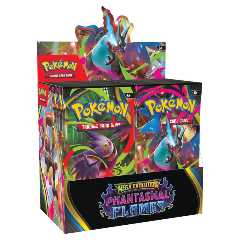 Pokemon Mega Evolution Phantasmal Flames Booster Box