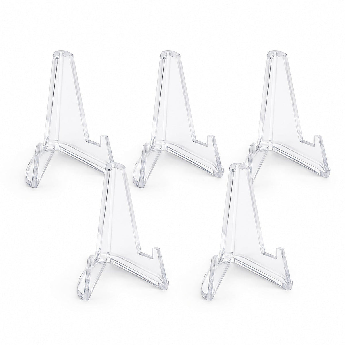Acrylic Card Display Stand Set 5 Piece